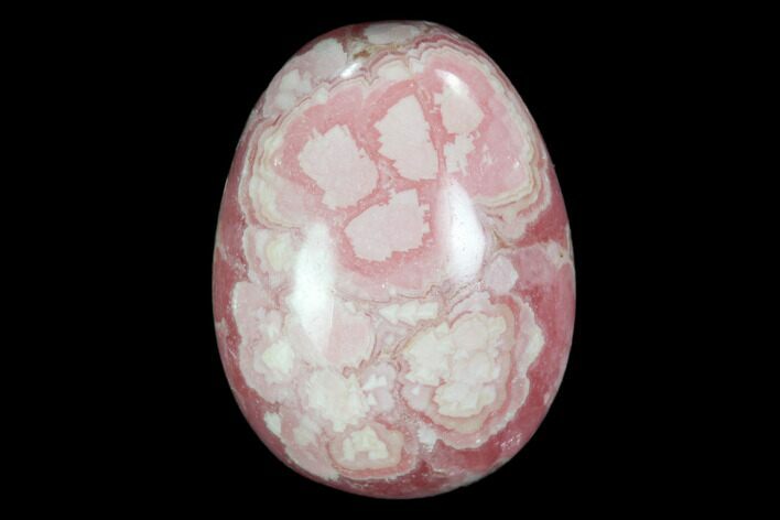 Polished Rhodochrosite Egg - Argentina #100444